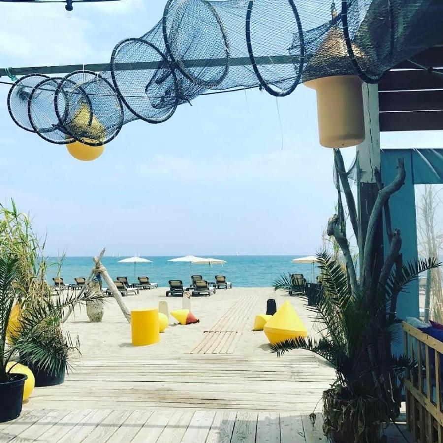 Barcaresa-Elegant Appartement Vue Mer Wifi Parking Le Barcarès Buitenkant foto